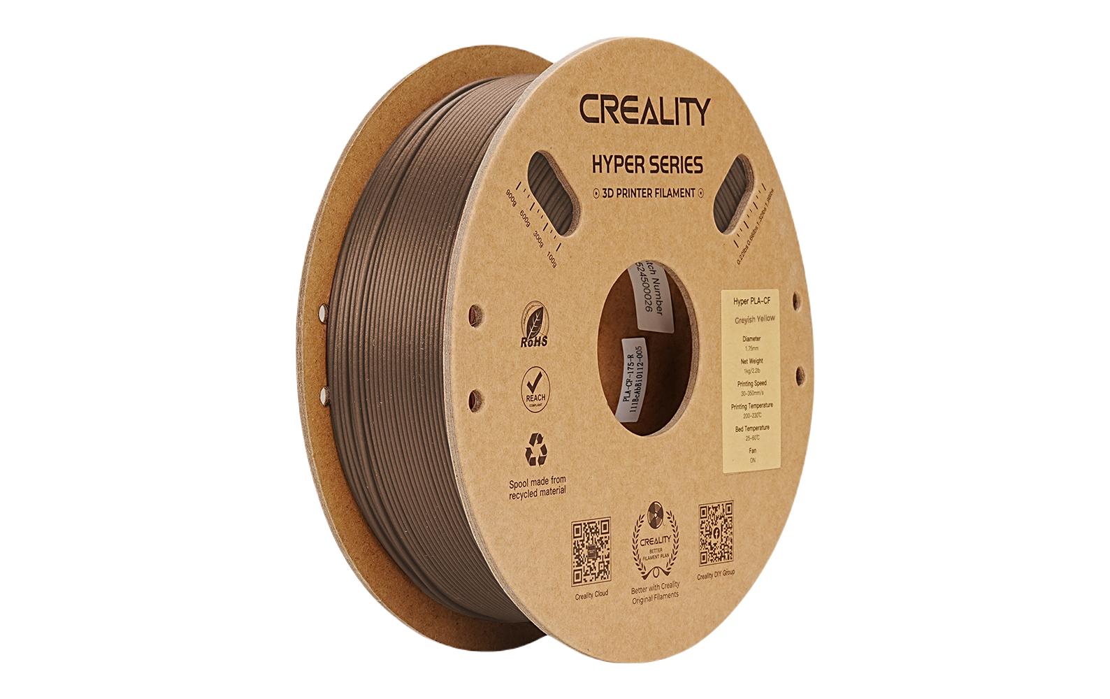 Creality Filament PLA Hyper Carbon Beige, 1.75 mm, 1 kg