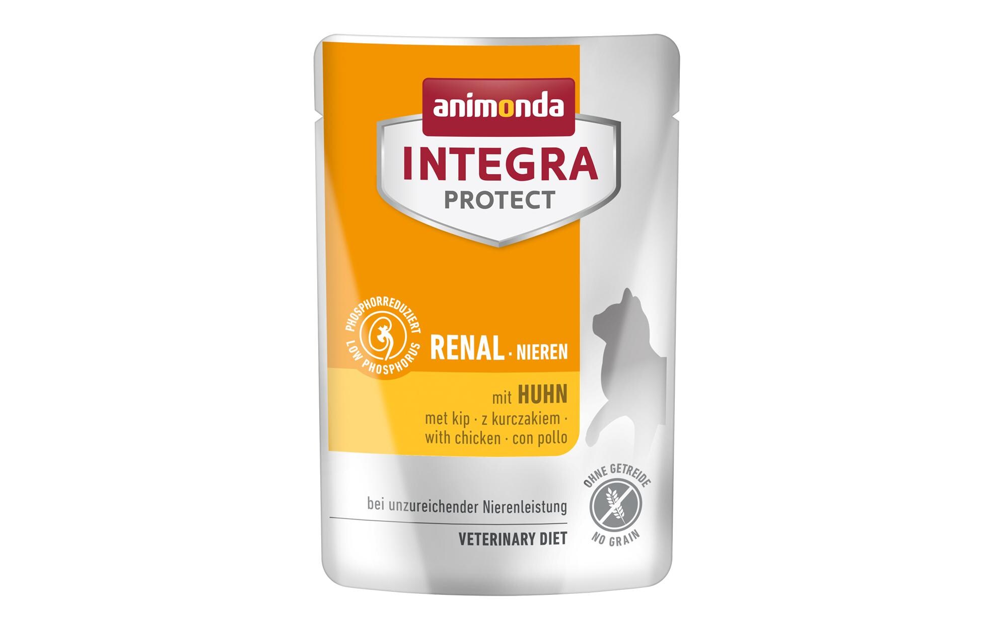 Animonda Integra Protect Nassfutter Renal mit Huhn, 85 g