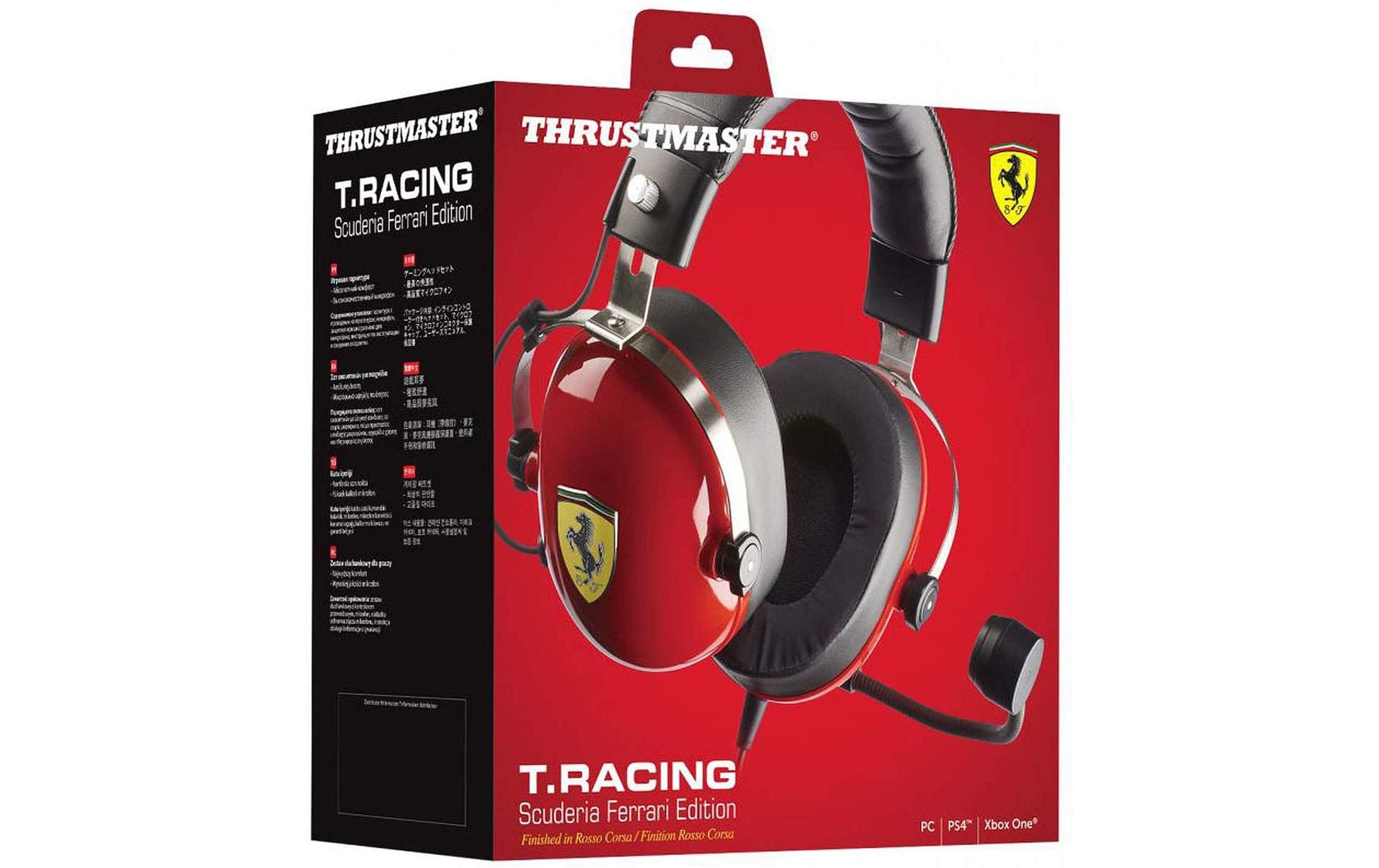 Thrustmaster Headset Scuderia Ferrari Edition Rot