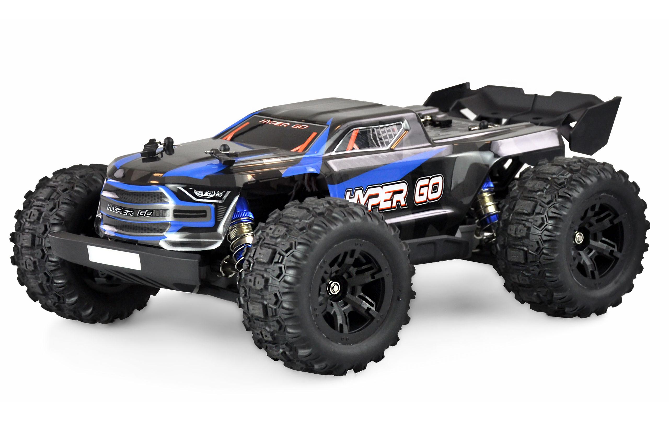 Amewi Truggy Hyper GO Brushed 4WD GPS, Blau 1:16, RTR