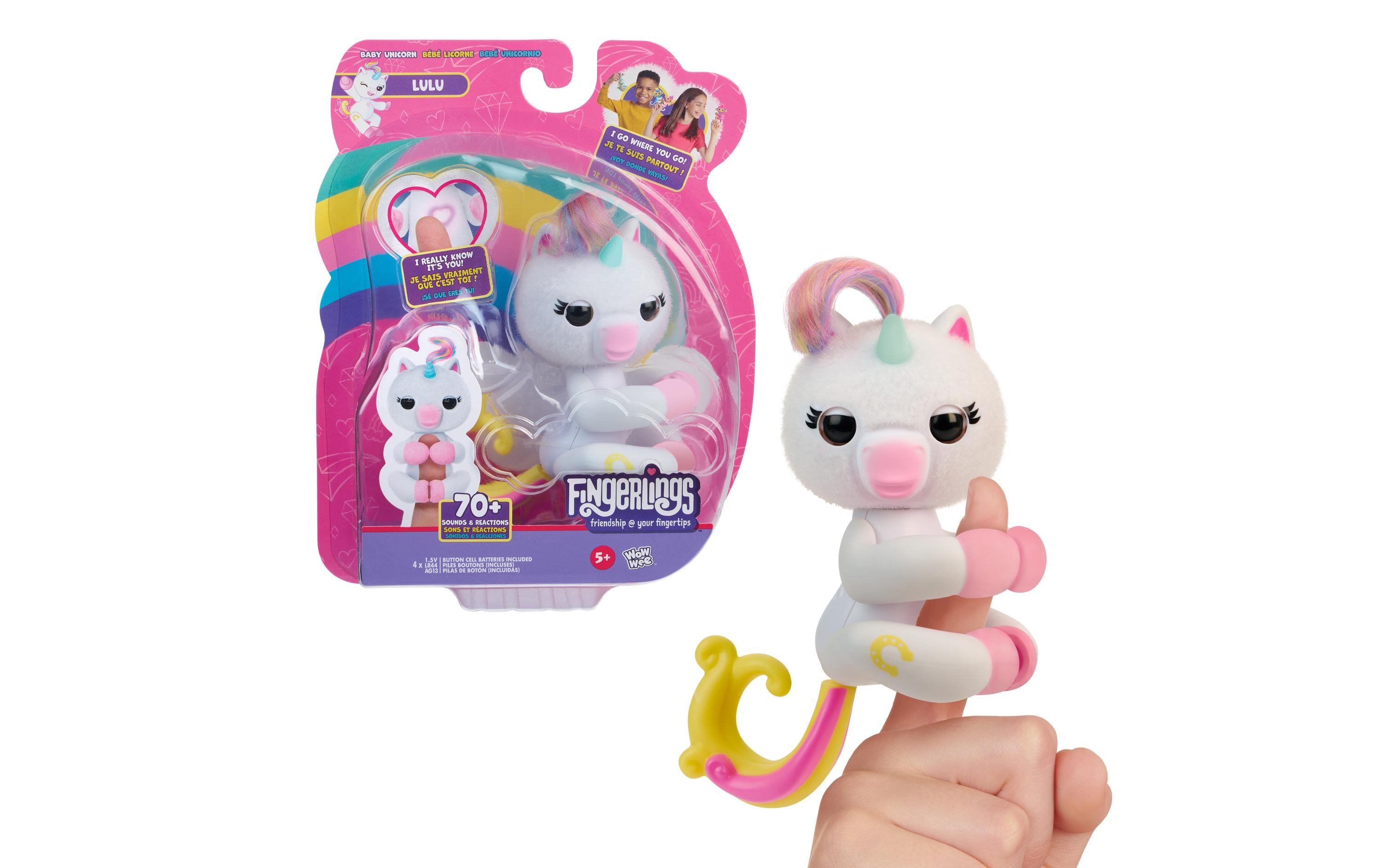 Wowwee Roboter Fingerlings Unicorn Lulu