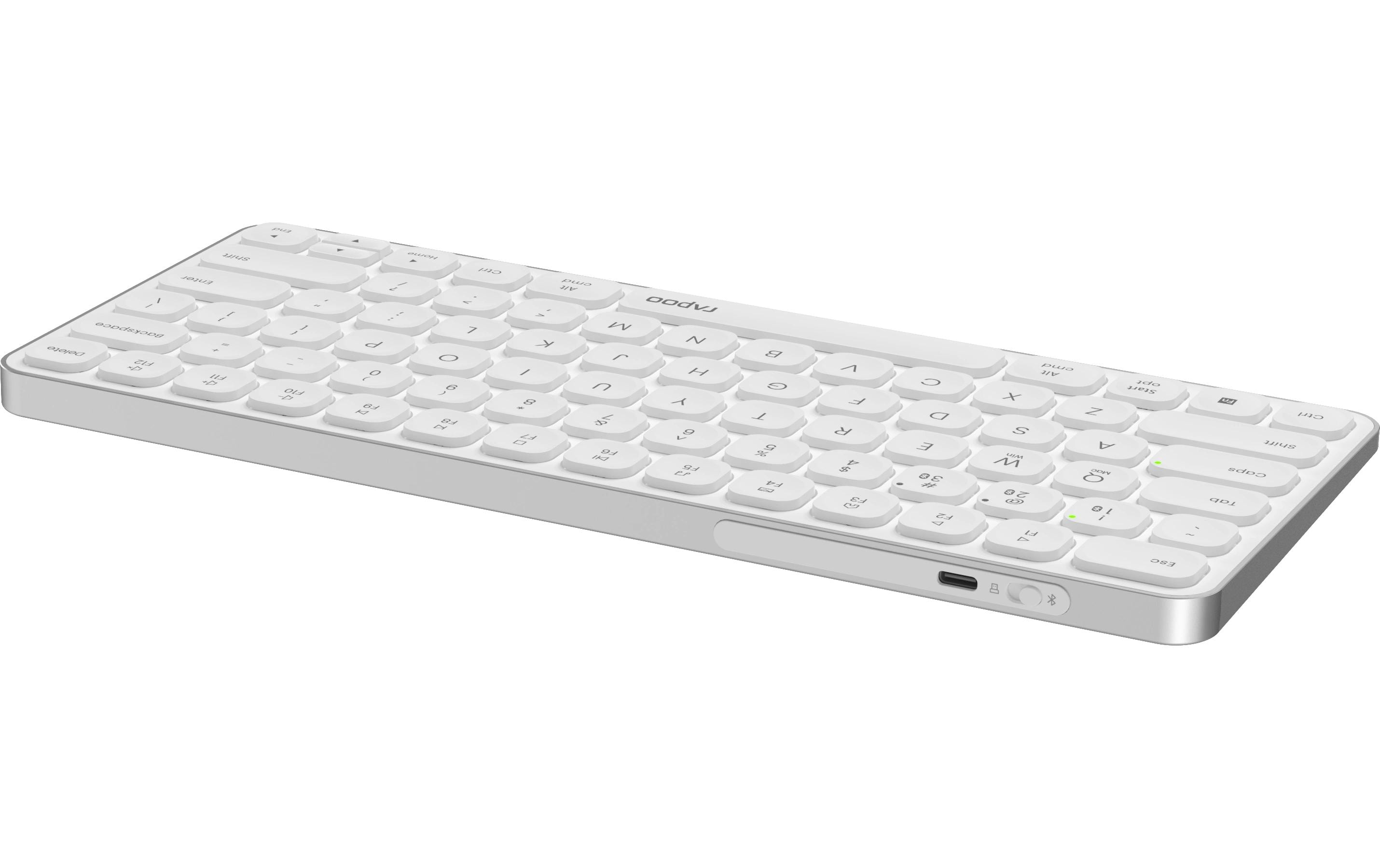 Rapoo Tastatur E9610M Weiss