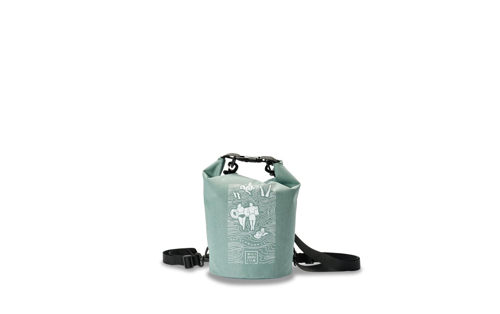 Wili Wili Tree Dry Bag Rhy Schwumm Ocean Turquoise, 7 l