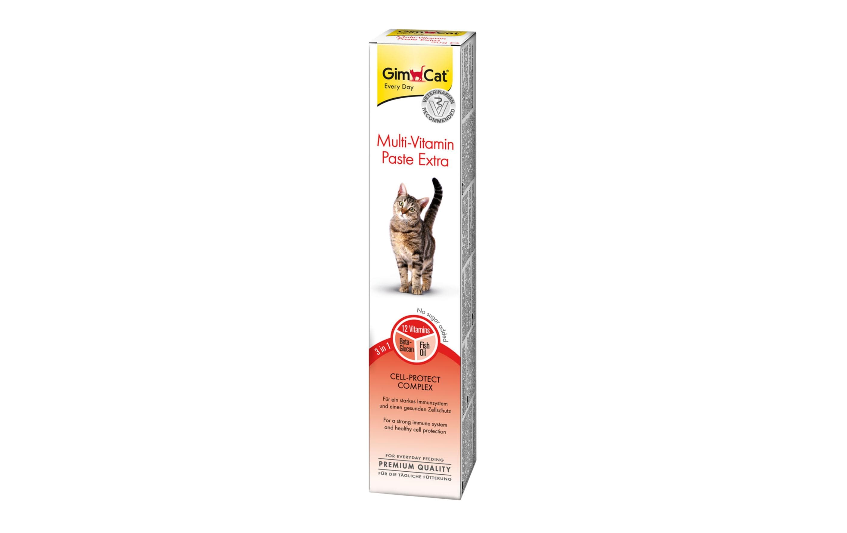 Gimpet Nahrungsergänzung GimCat Multi-Vitamin Paste Extra, 50 g