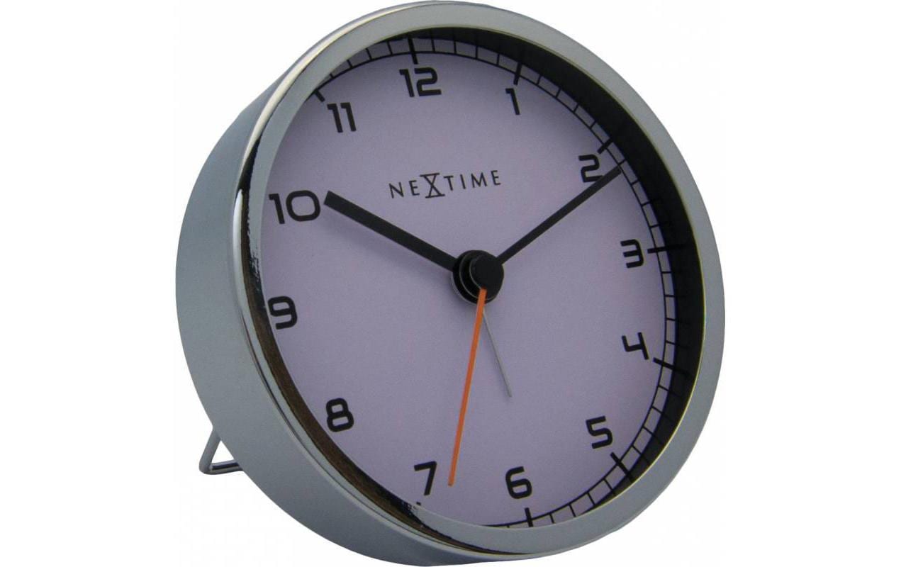 NeXtime Klassischer Wecker Company Alarm Weiss