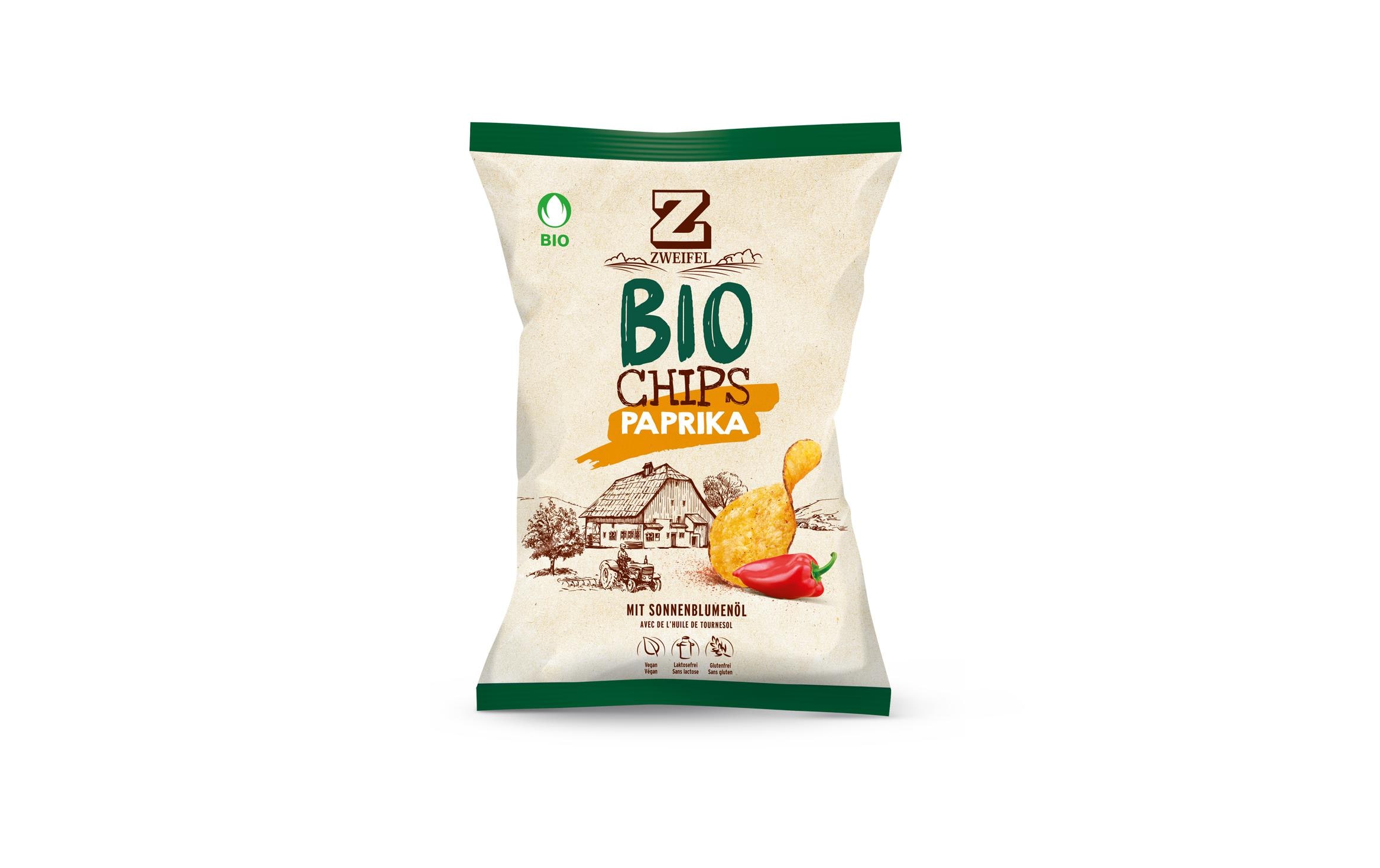 Zweifel Chips Bio Paprika 110 g