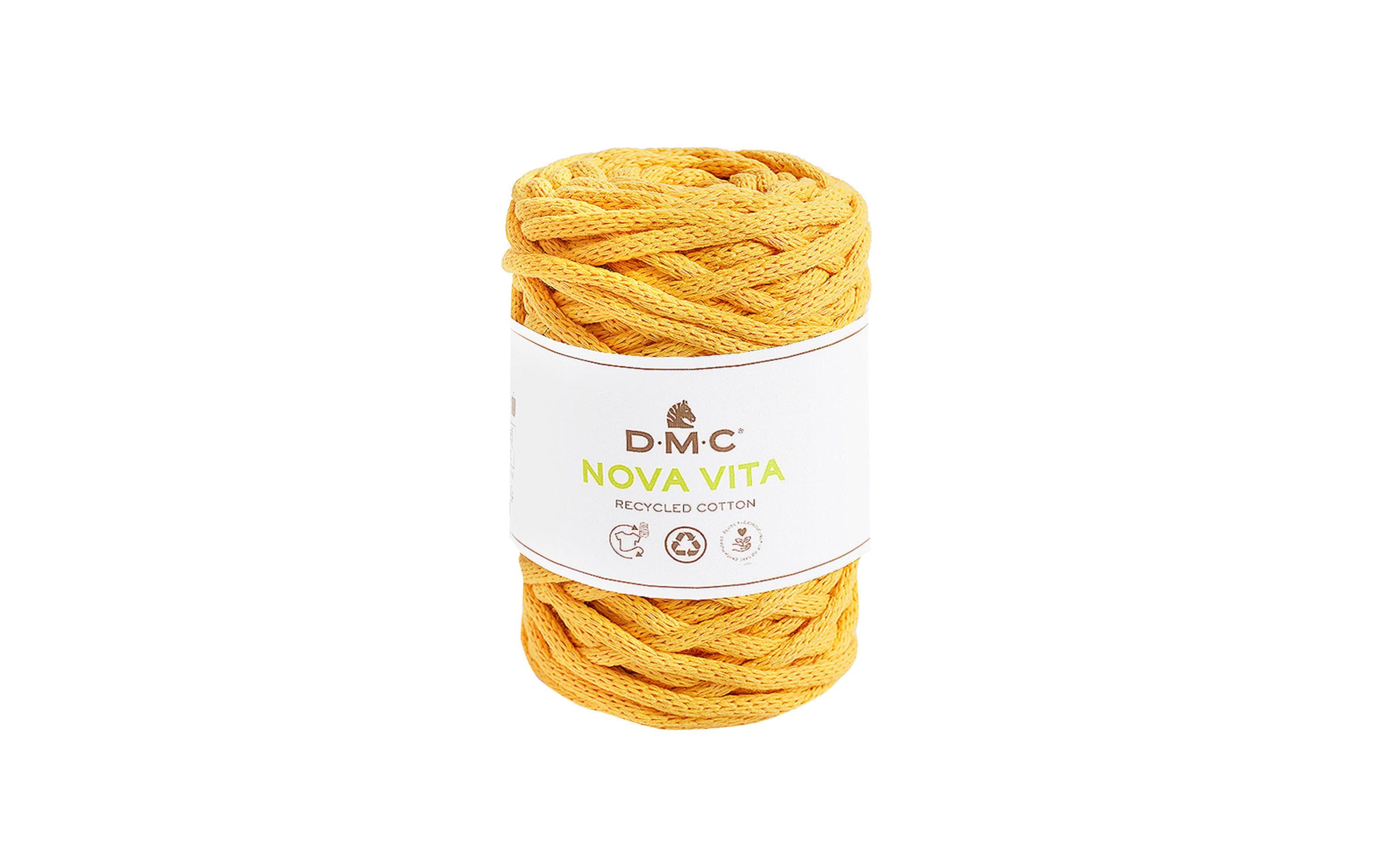 DMC Wolle Nova Vita Makramee Cord 250 g Gelb