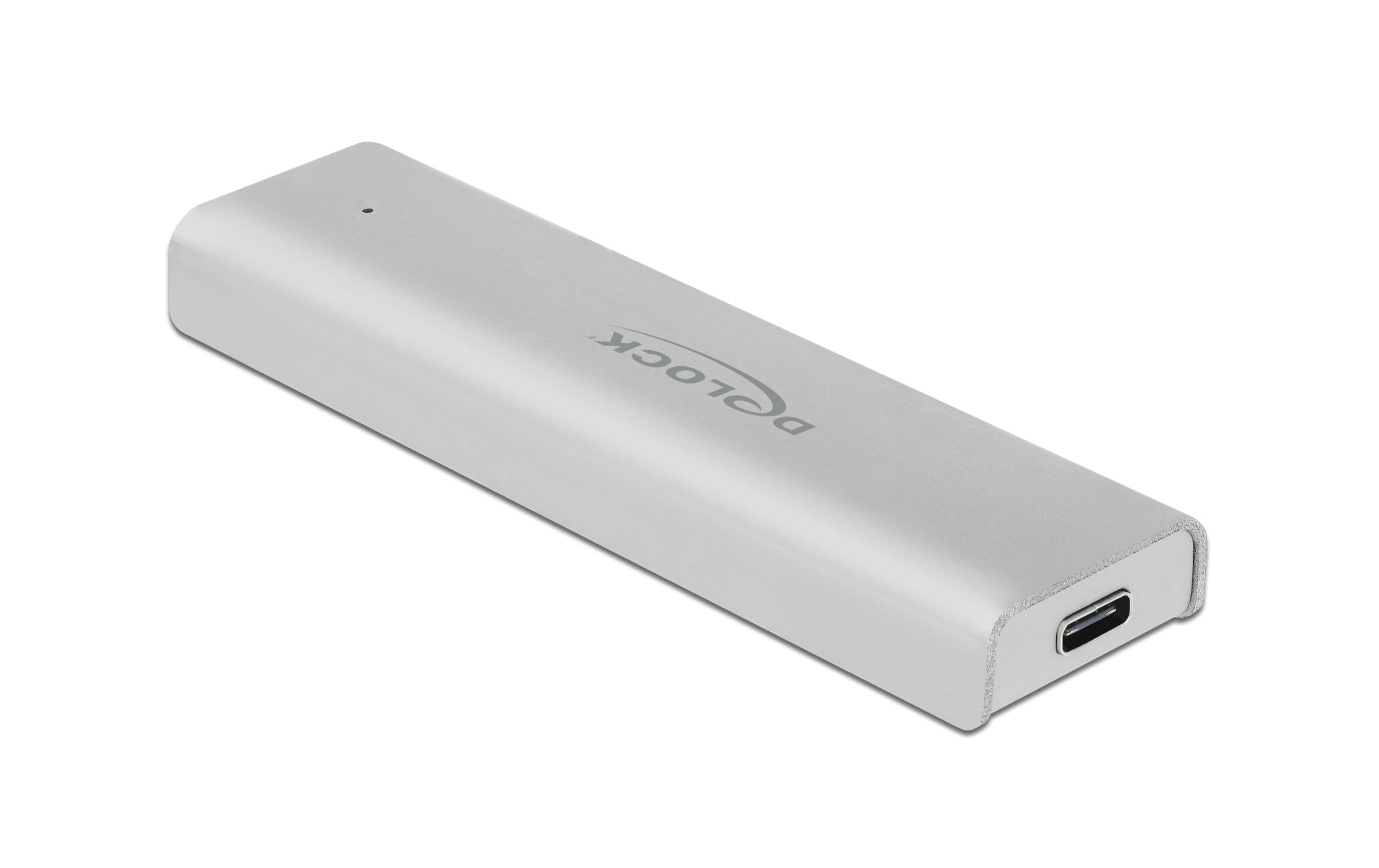 Delock Externes Gehäuse USB-C - M.2 Key-M, NVME Extern