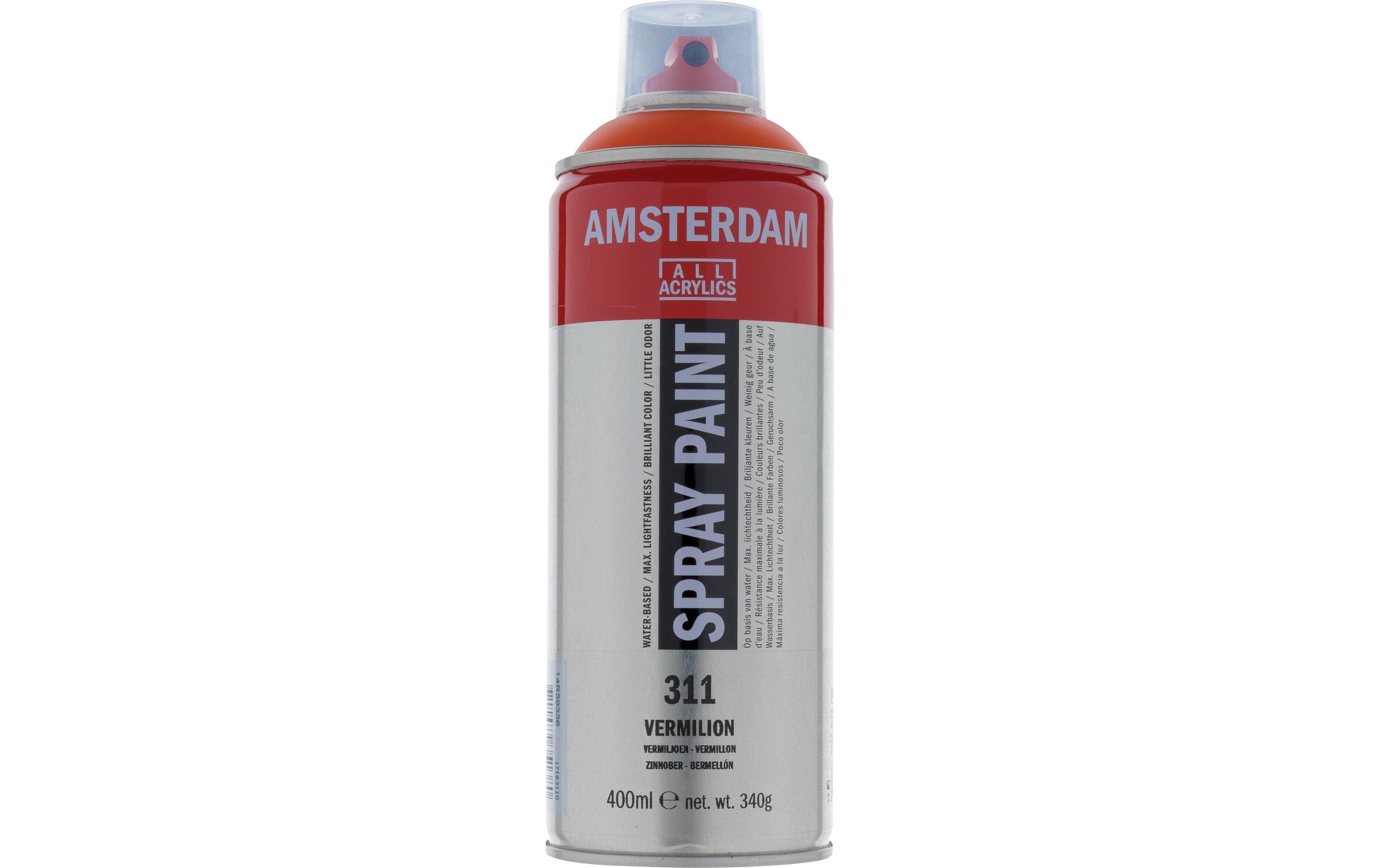 Amsterdam Acrylspray 400 ml, Zinnober