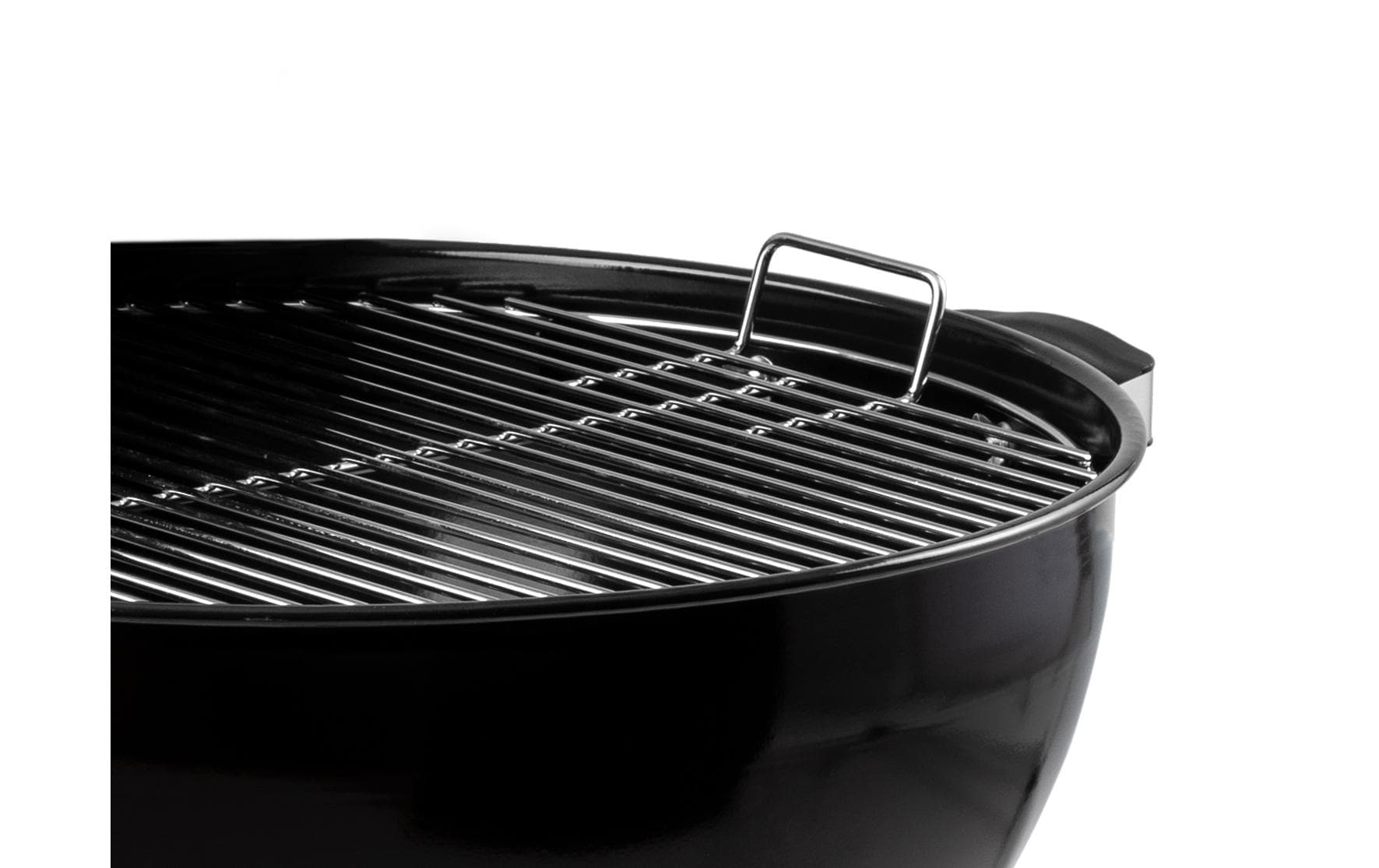 Krafter Holzkohlegrill 54 cm, Schwarz