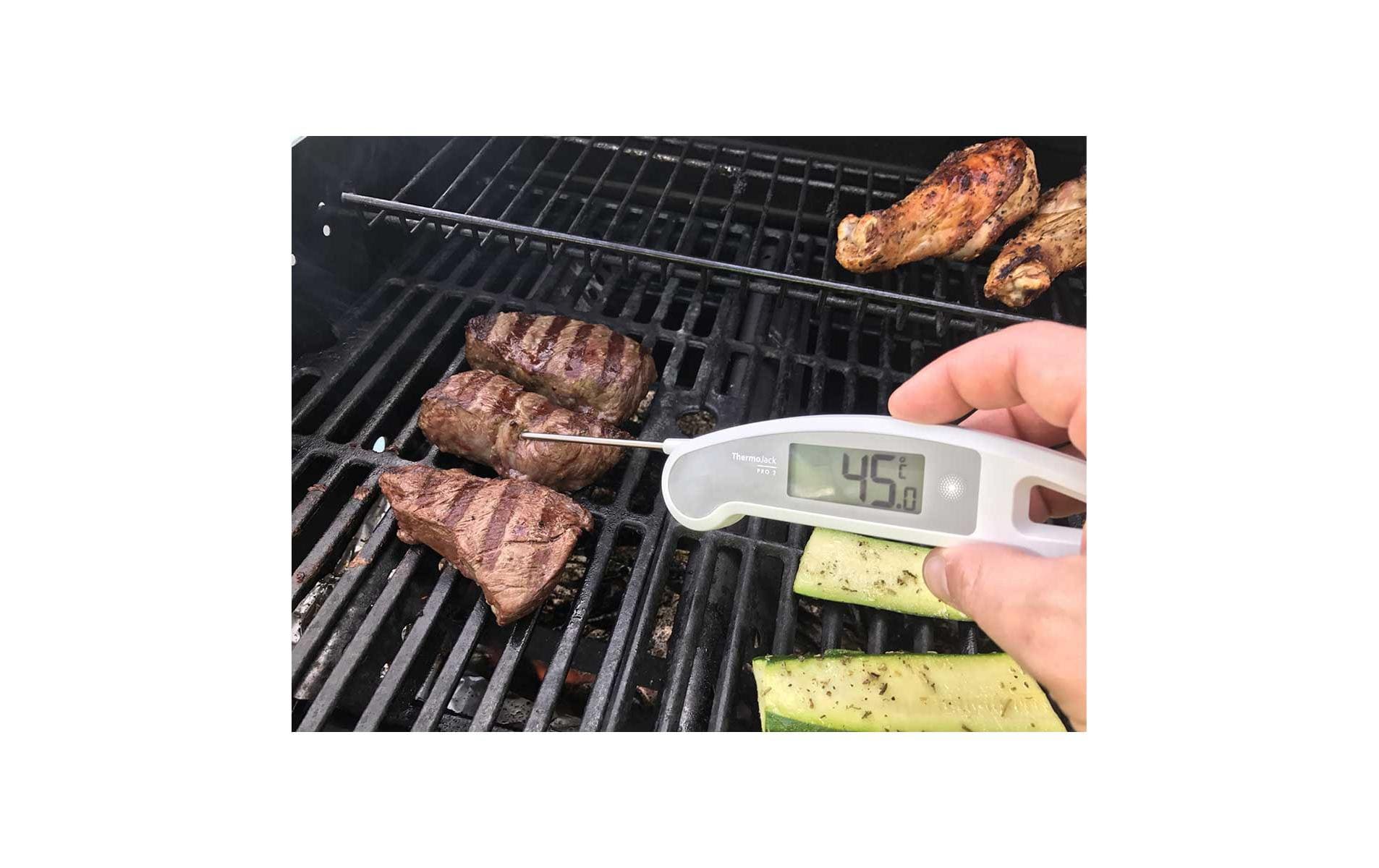 TFA Dostmann Einstichthermometer THERMO JACK GOURMET, Rot