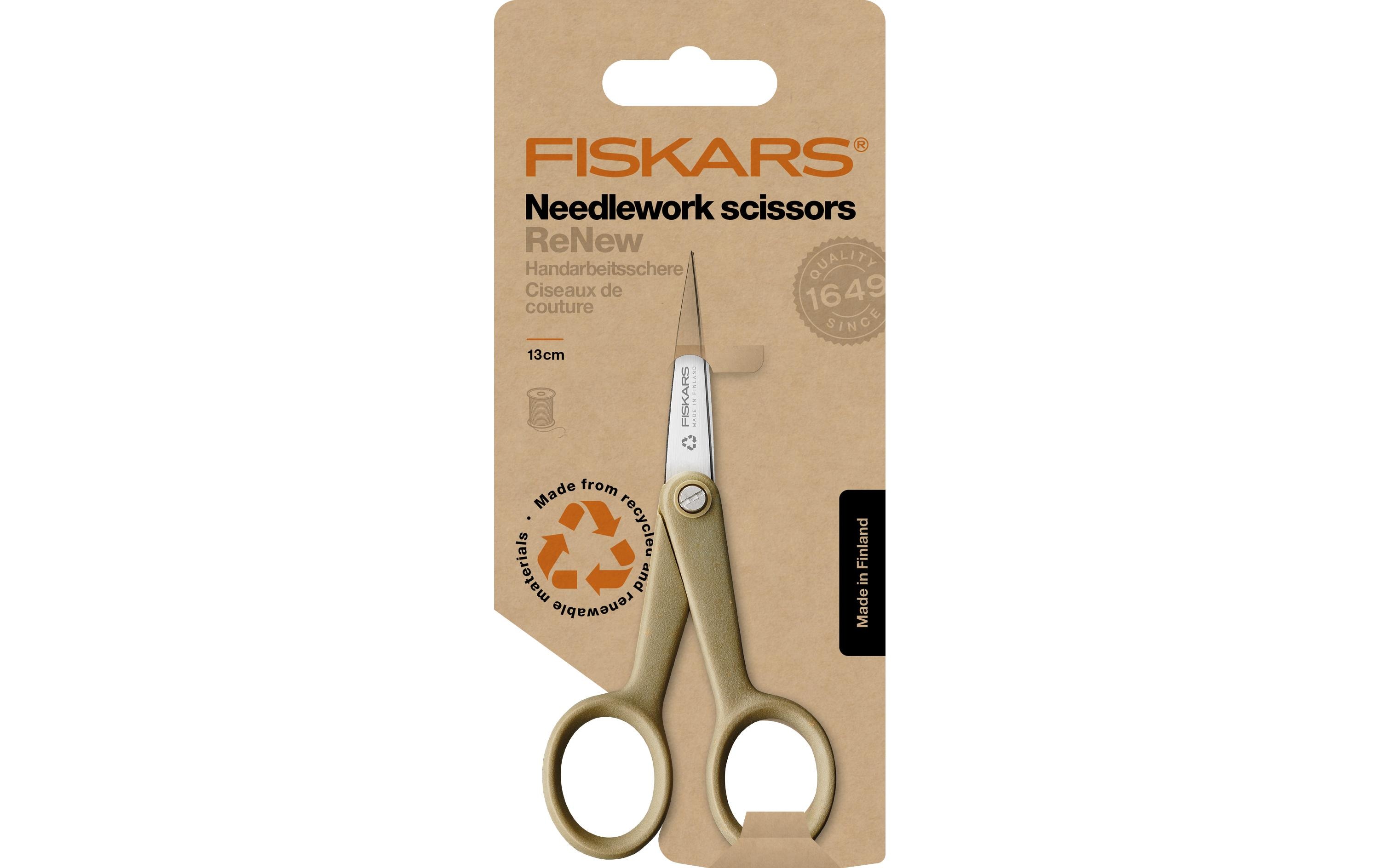 Fiskars Schere ReNew 13 cm, Universal