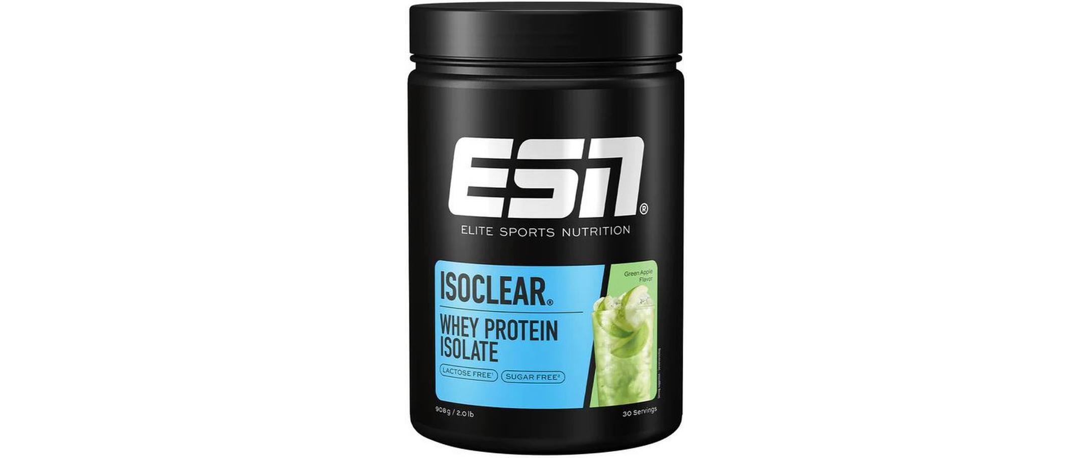 ESN Pulver Isoclear Whey Isolate Grüner Apfel 908 g