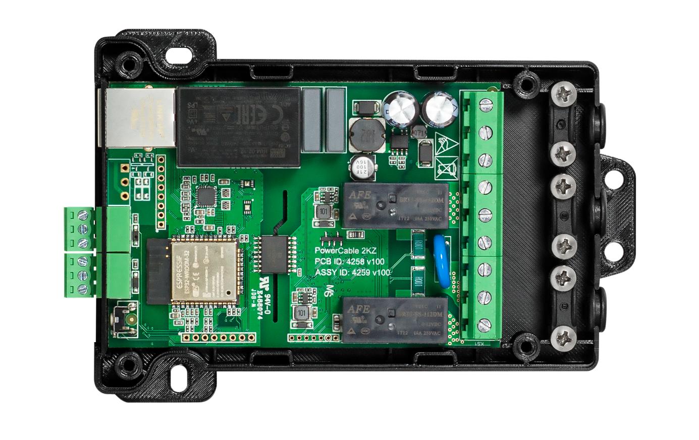 NETIO PDU PowerCable 2KZ 2x 230 V geschaltet