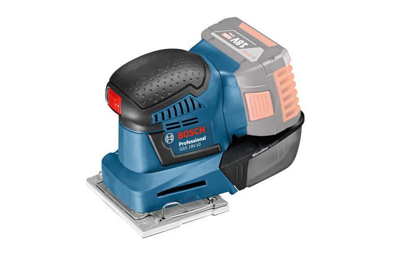 Bosch Professional Akku-Multischleifer GSS 18 V-10 Solo