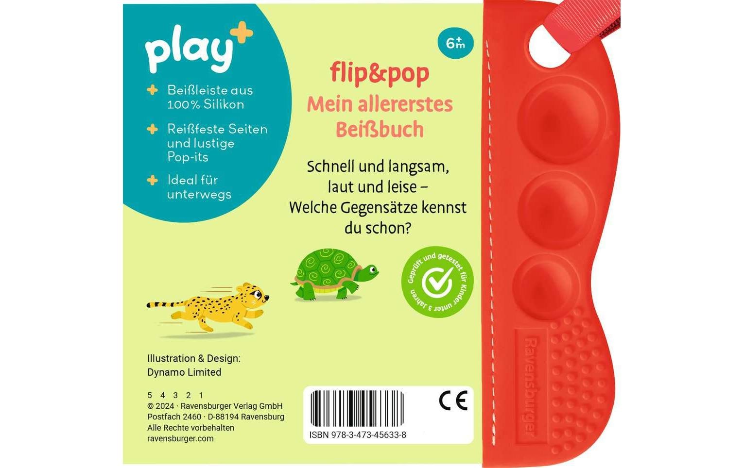 play+ Bilderbuch flip&pop: Erste Gegensätze