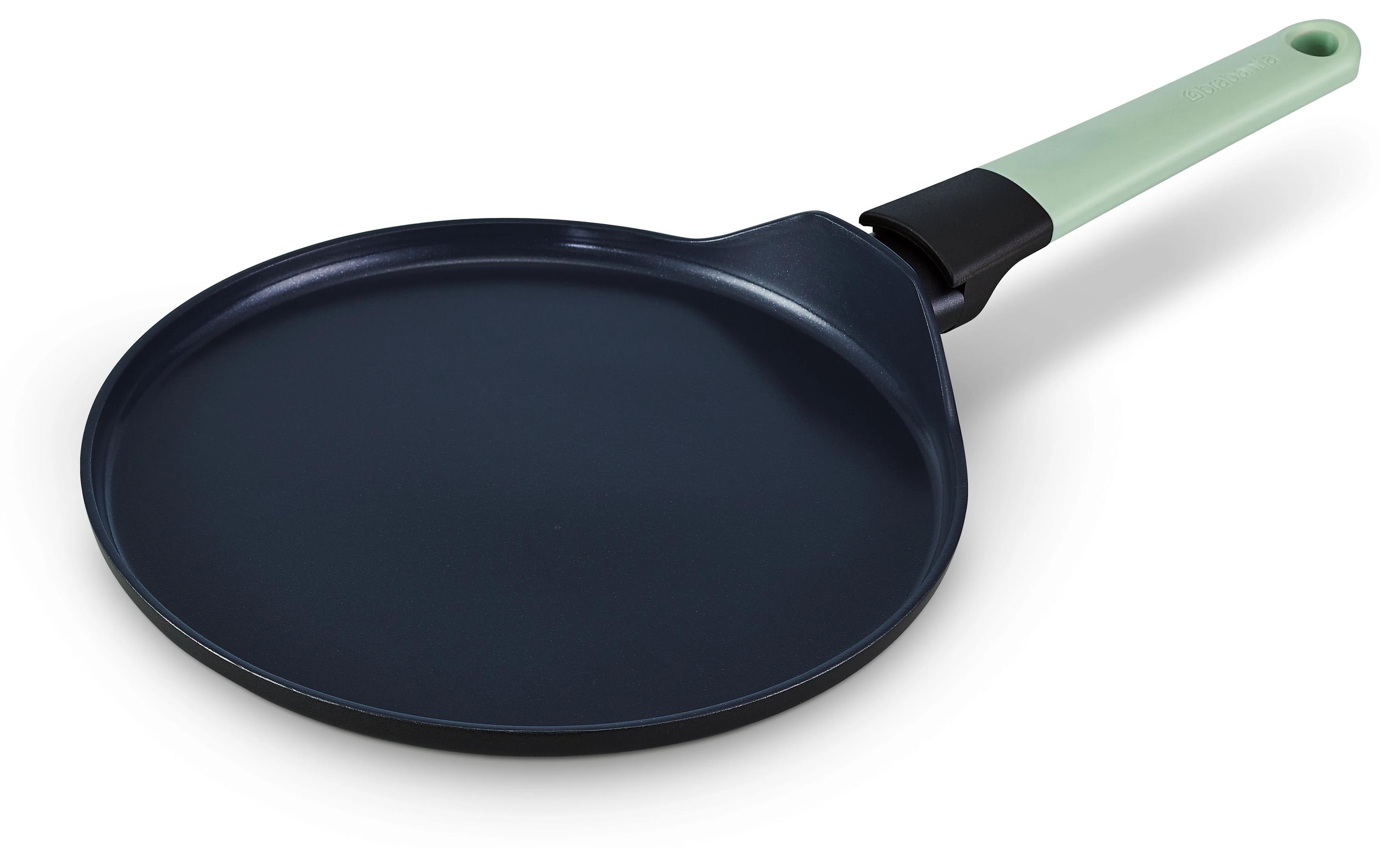 Brabantia Crêpes-Pfanne Tasty+ 25 cm, Schwarz/ Jade Green