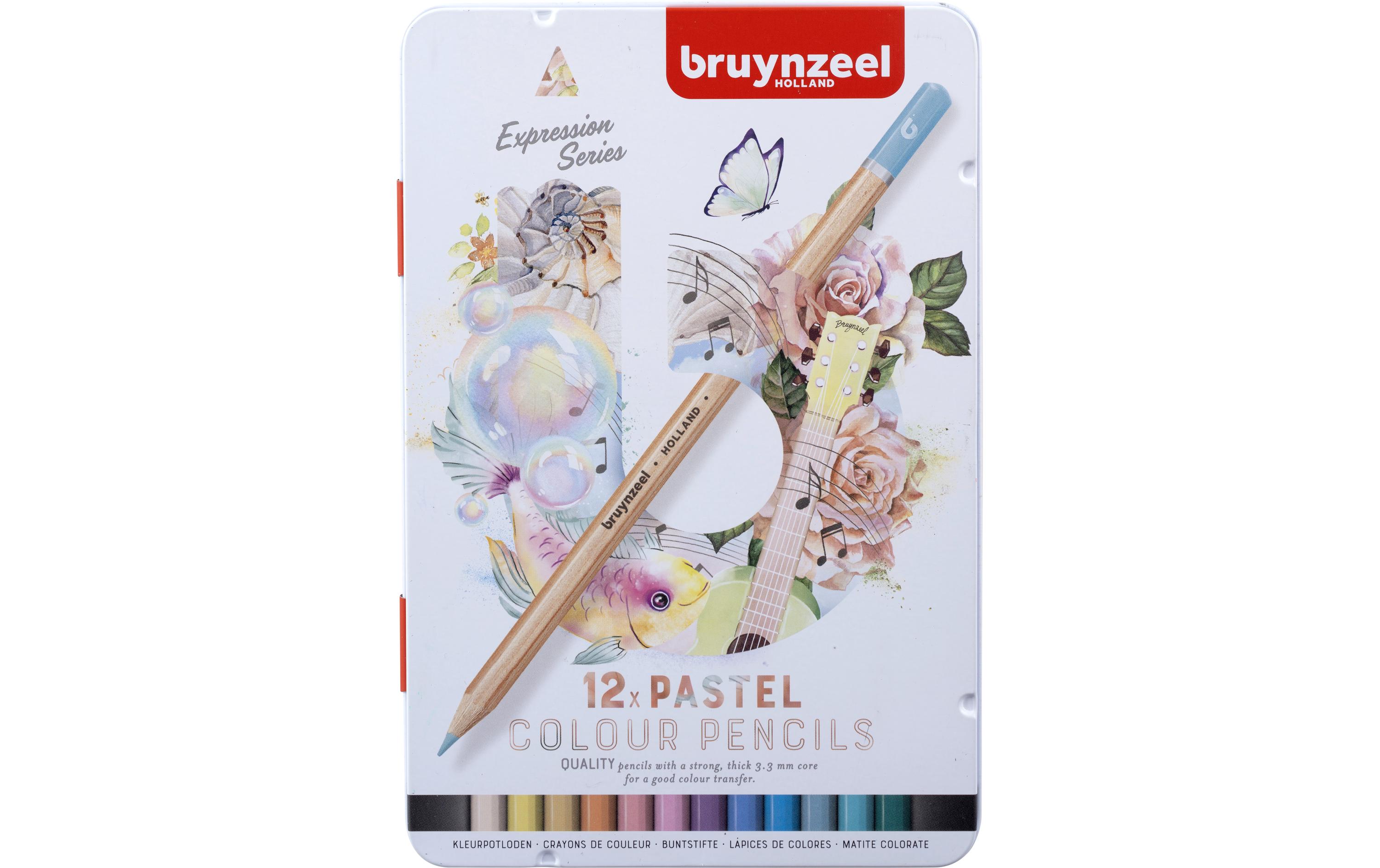 Bruynzeel Farbstifte Pastel 12 Stück