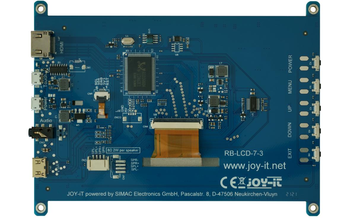 jOY-iT Display 7 Touchscreen 1024 x 600