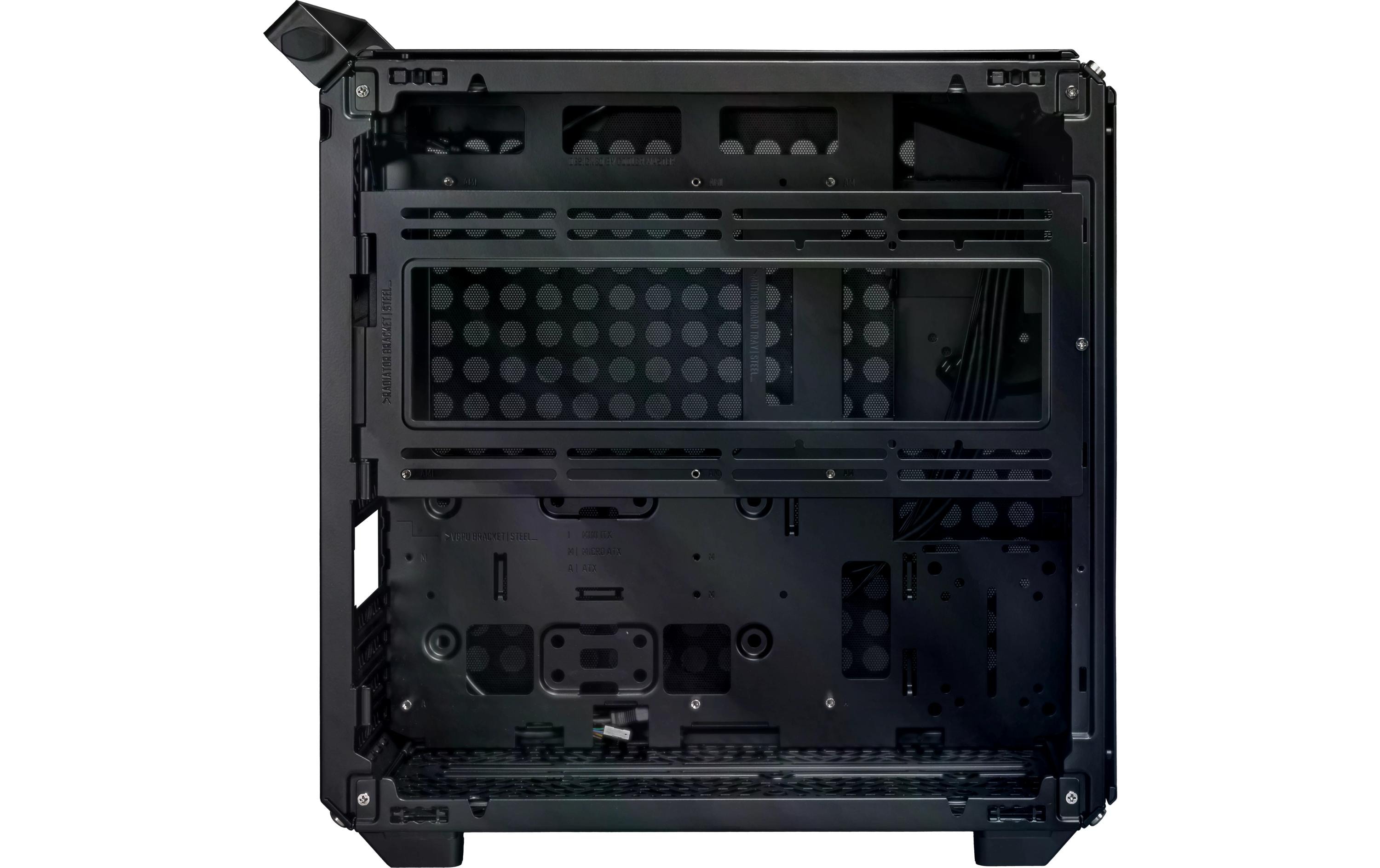 Cooler Master PC-Gehäuse Qube 500 Flatpack Schwarz