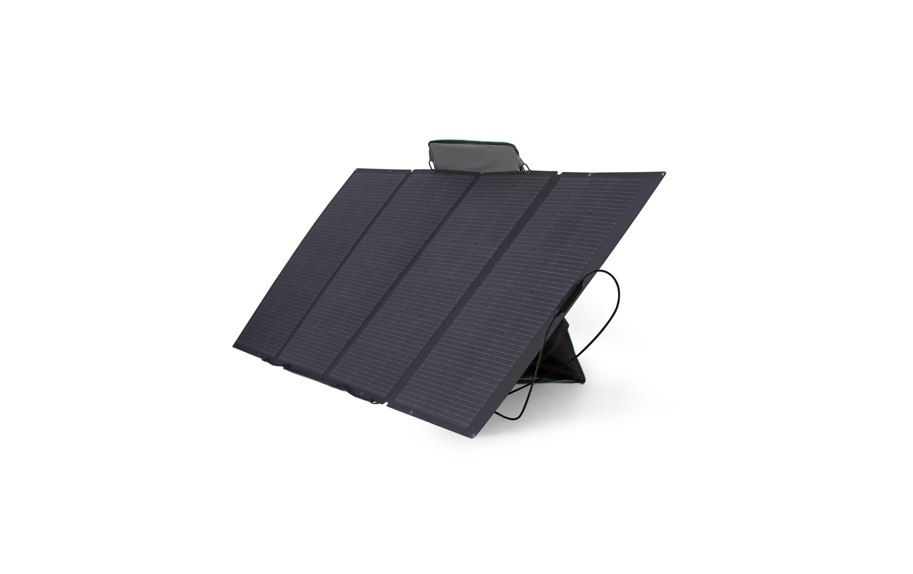 EcoFlow Solarmodul faltbar, MC4, Schwarz 400 W