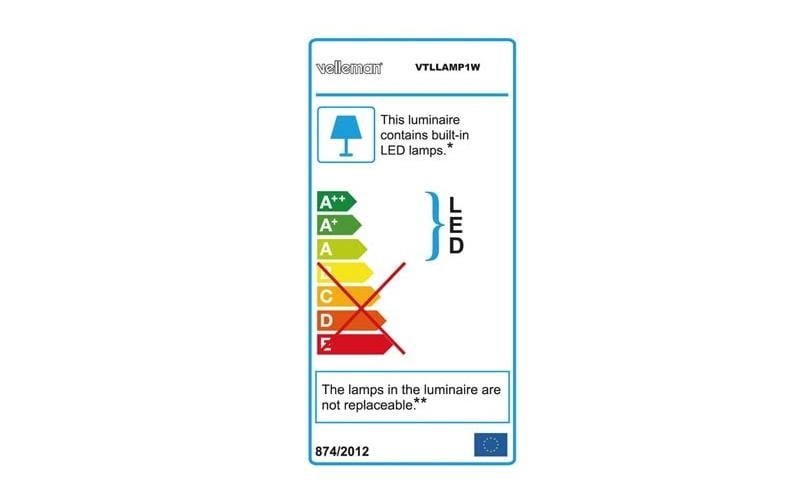 Velleman Lupenleuchte 5 Dioptrien - 10 W - 60 LEDS