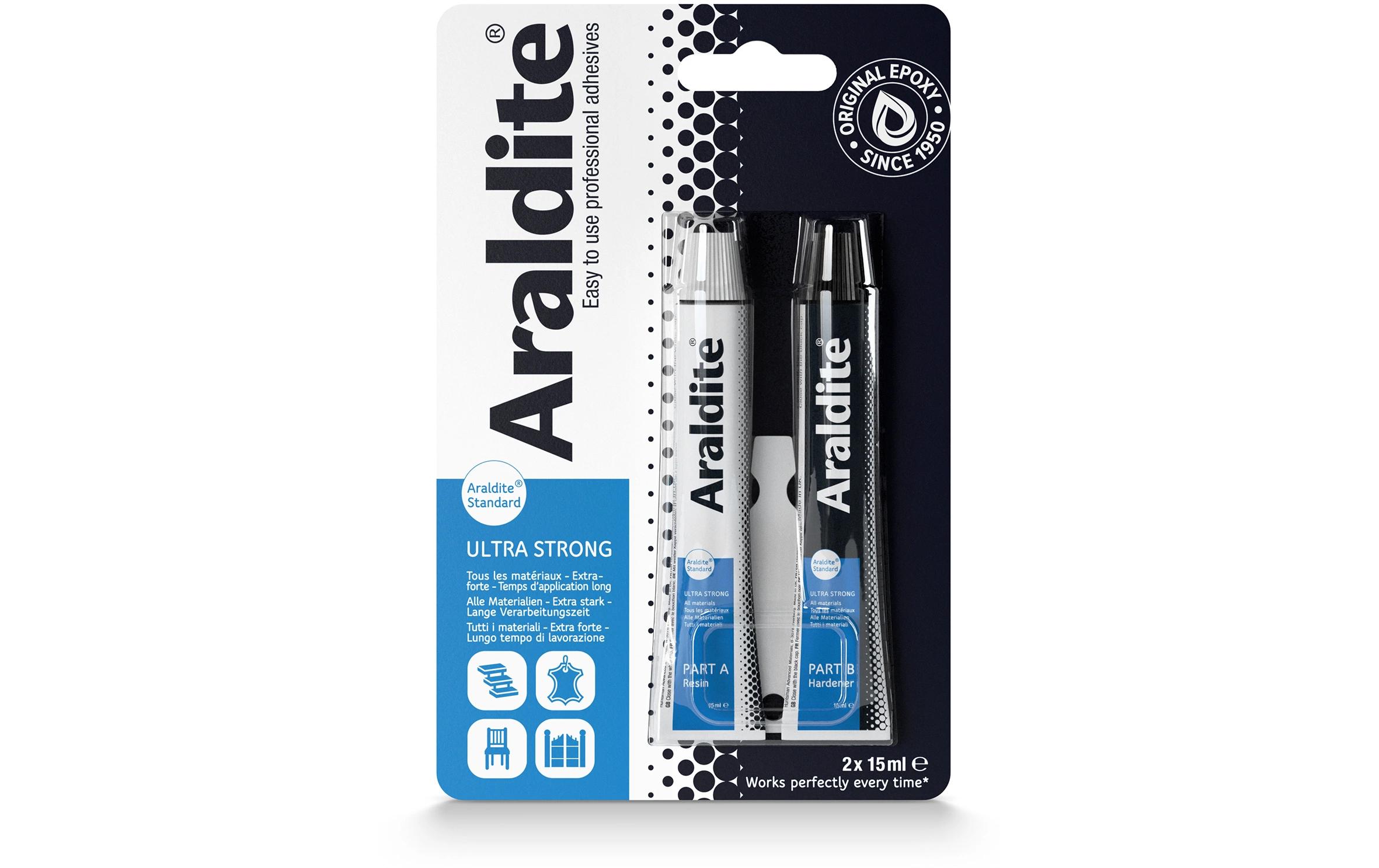 Araldite Zweikomponentenkleber Standard Ultra Strong 15 ml