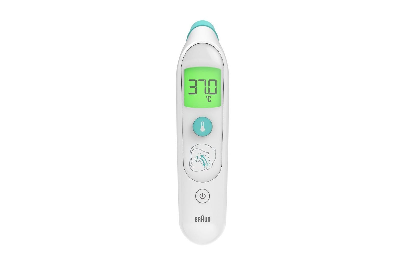 Braun Fieberthermometer TempleSwipe BST200WE