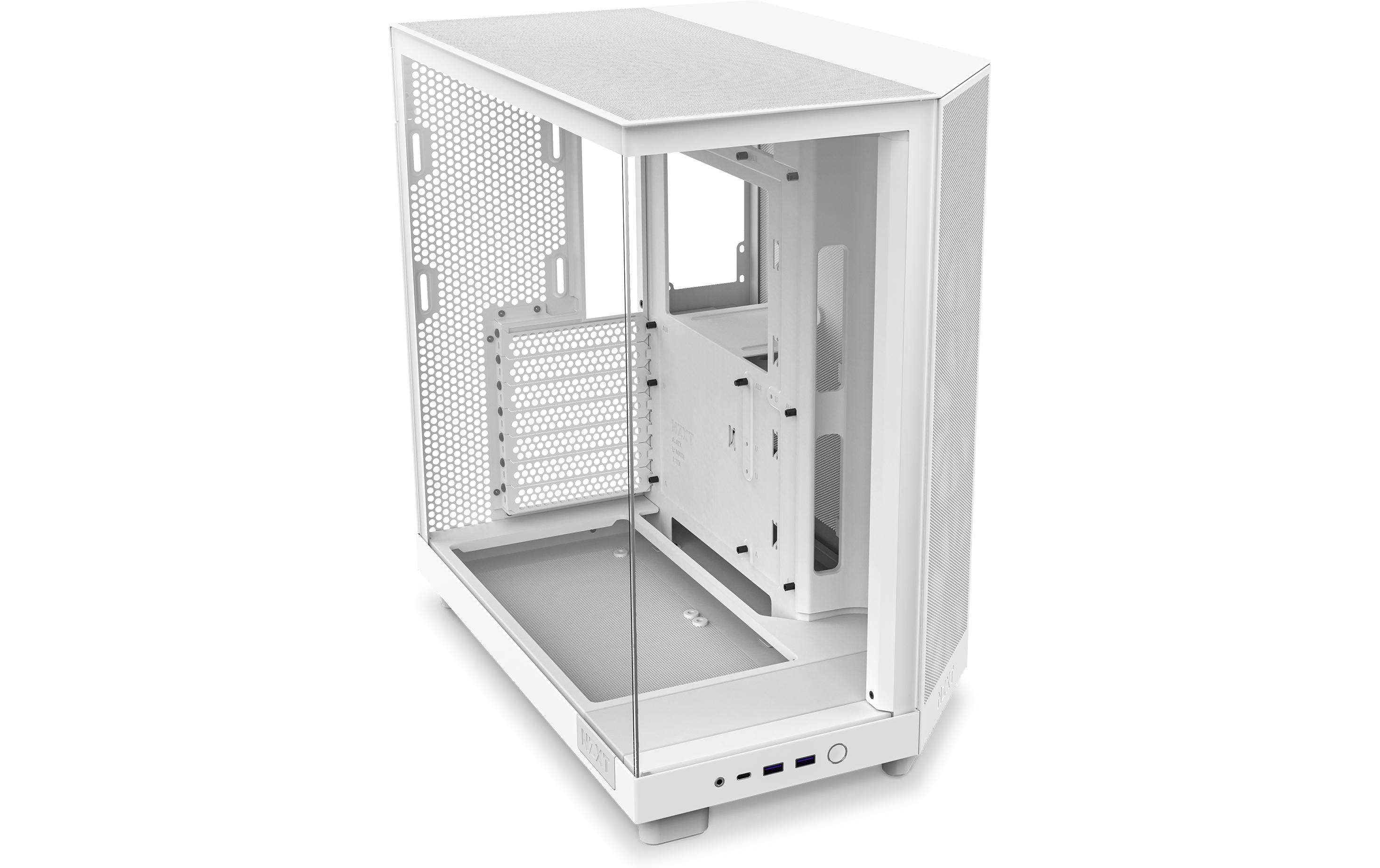 NZXT PC-Gehäuse H6 Flow Weiss