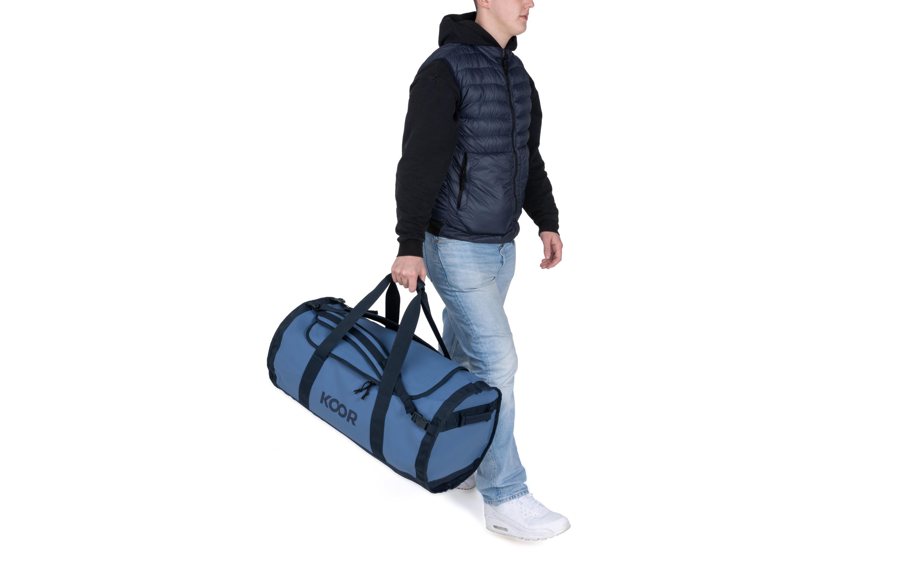 KOOR Duffle Bag Sooma 70 l, Blau