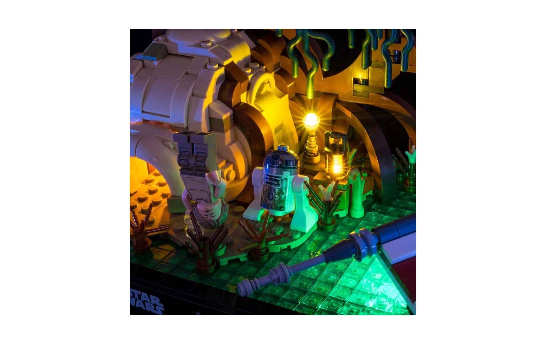 Light My Bricks LED-Licht-Set für LEGO® Jedi Training auf Dagobah 75330